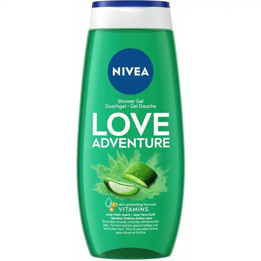 شاور-ژل-ژل-حمام-نیوا-مدل-لاو-ادونچر-250-میل-Nivea-Love-Adventure-Shower-Gel