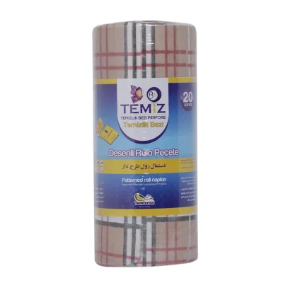 تمیز دستمال رولی شیشه و سطوح