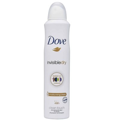 اسپری ضدتعریق داو مدل invisibledry