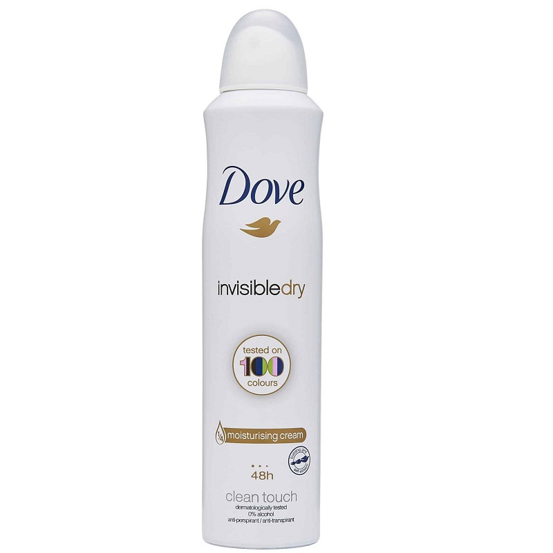 خرید-و-قیمت-و-مشخصات-اسپری-ضد-تعریق-زنانه-داو-Dove-مدل-Invisible-Dry-در-زیبا-مد