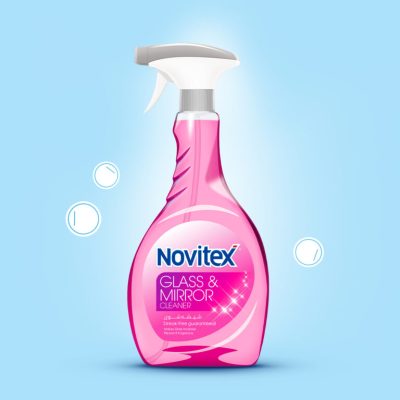 اسپری شیشه پاک کن صورتی نویتکس 500 گرمی